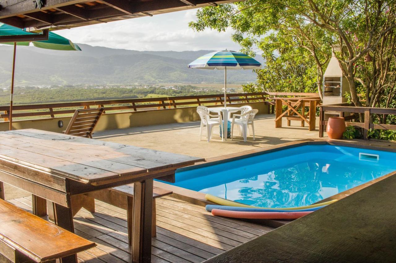 Casa Com Piscina E Incrivel Vista Para Lagoa Garopaba Zewnętrze zdjęcie