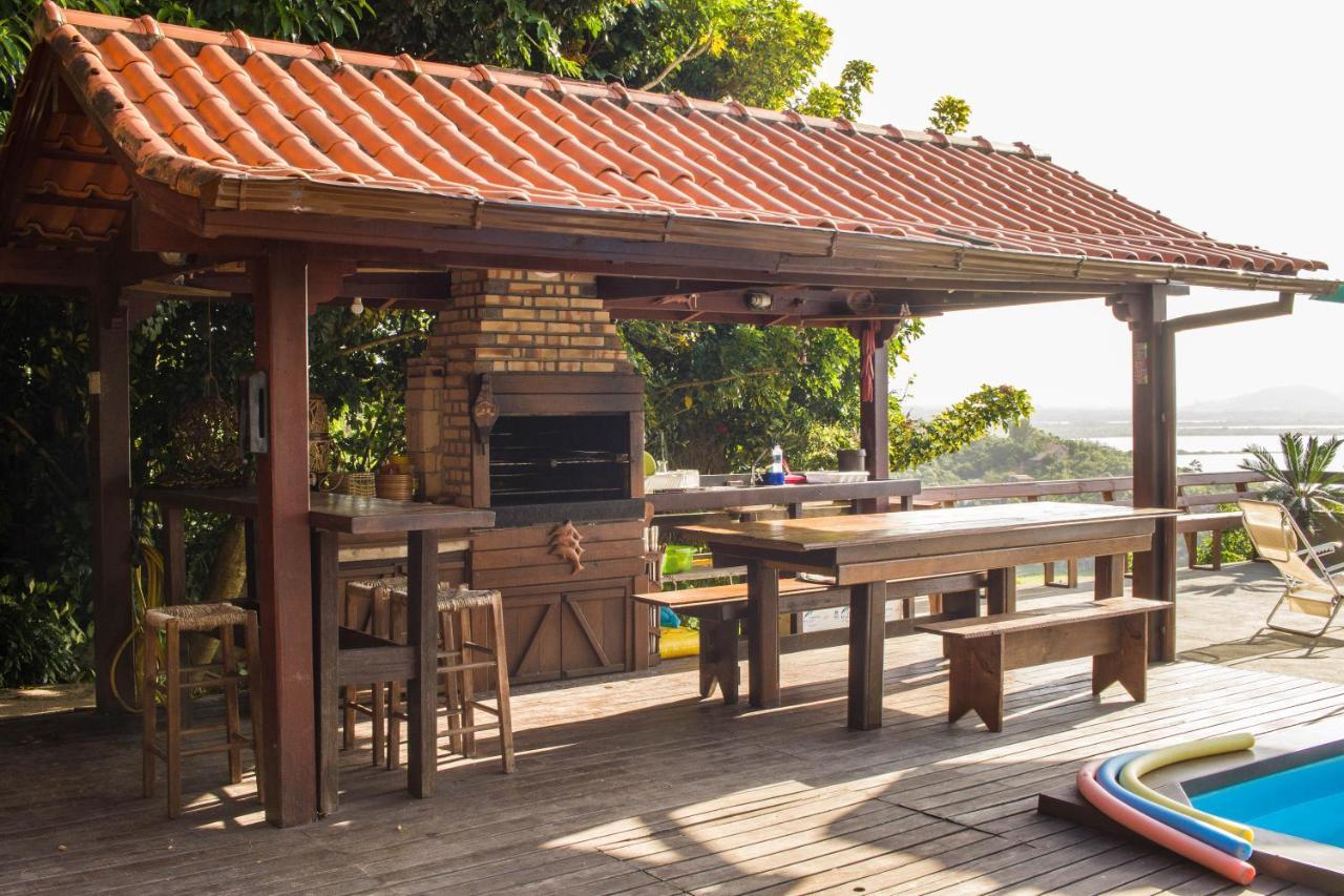 Casa Com Piscina E Incrivel Vista Para Lagoa Garopaba Zewnętrze zdjęcie